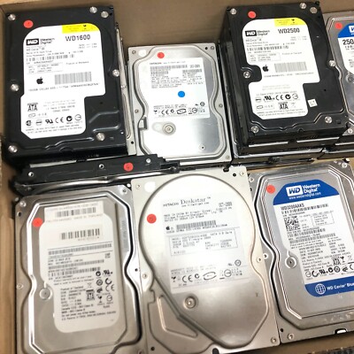 Festplatte 3,5'' HDD Hitachi Seagate WD 160 250 320 500 640 750 GB 7200 RMP 5400