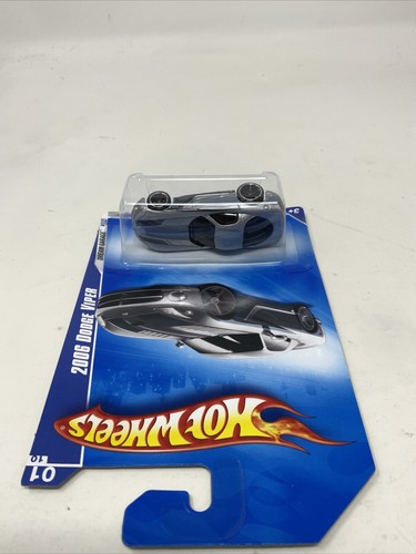 Hot Wheels 2009 2006 Dodge Viper Gray Dream Garage Muscle Car Rare HTF Neuf Voiture - Photo 5/9
