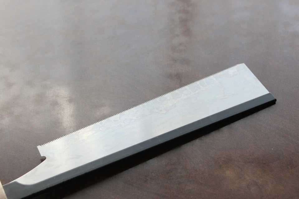 Sierra súper fina Dozuki 210 mm paso 0,83 mm espesor 0,2 mm dientes de corte rasgado EE. UU. Foto 4 de 4