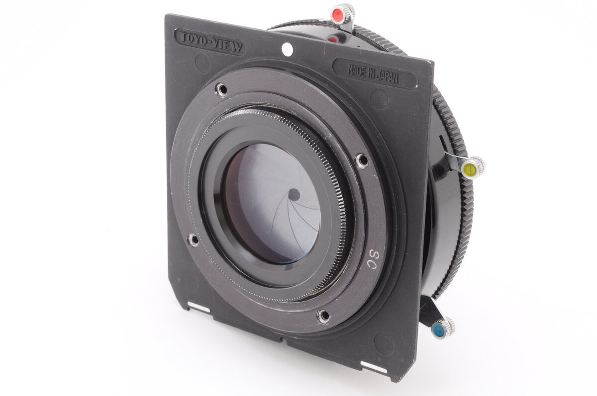 EXC+5】 Fuji Fujinar SC 18cm 180mm F4.5 Large Lens COPAL No EXC+5】 Fuji Fujinar SC 18cm 180mm F4.5 Large Lens COPAL No