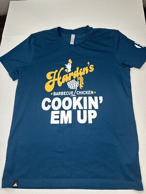 Adidas James Harden T-shirt Mens Medium BBQ CHICKEN