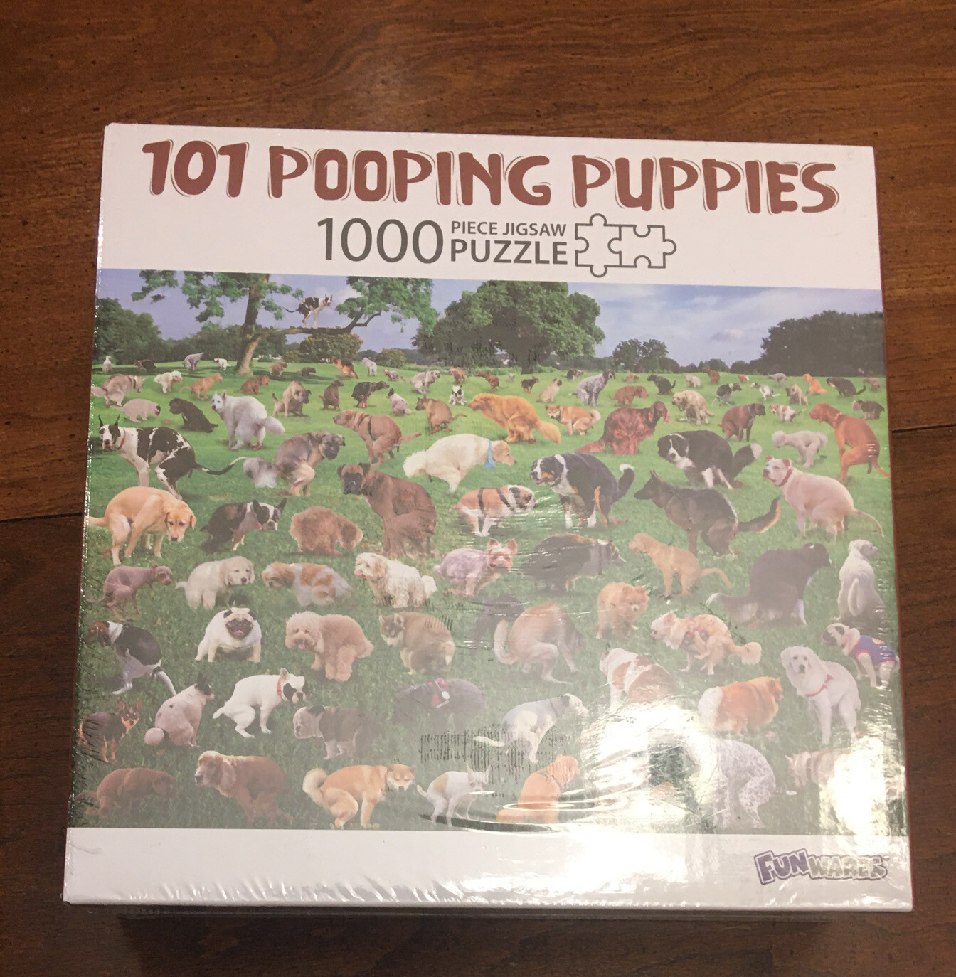 1000 Piece Puzzle 101 Pooping Puppies Dogs Pooping Puzzle NEW eBay