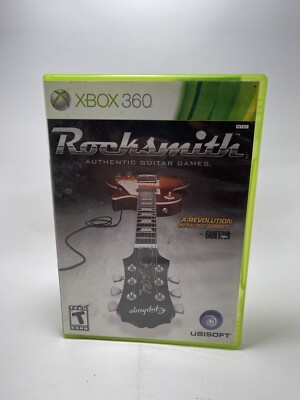 Rocksmith (Microsoft Xbox 360, 2011) Game Only w/Manual Tested No Accessories