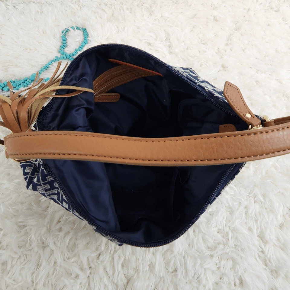 Nuevo con etiquetas Tommy Hilfiger Mujer Bolso de Mano Hombro Azul Nuevo con Etiquetas Foto 4 de 4