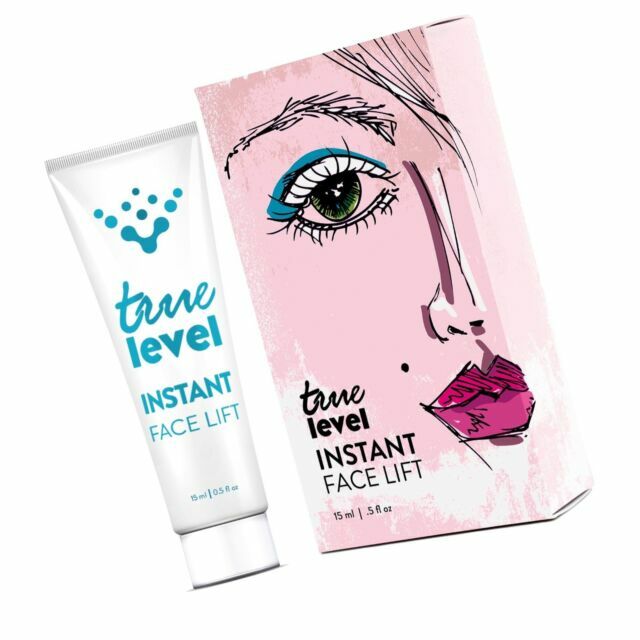 True Level Instant Face Lift Natural Organic Ingredients Anti Aging Cream Remove for sale online