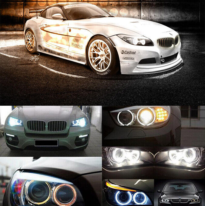 120W H8 LED Angel Eyes Ringe Standlicht Für BMW E9091 E6061 E71 E7082 LCI SKD