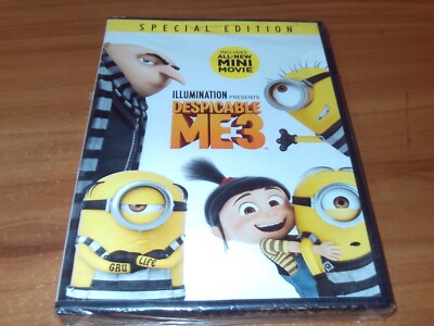 Despicable Me 3 (DVD Widescreen, Special Edition 2017) NEW