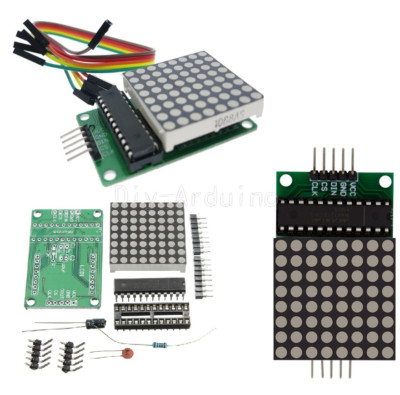 1X  MAX7219 Dot led matrix Module MCU control LED Display modules for Arduino
