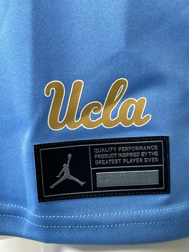 #1 UCLA Bruins NCAA Jordan Untouchable Blue Replica Game Jersey Youth LARGE Neu mit Etikett - Bild 5 von 14