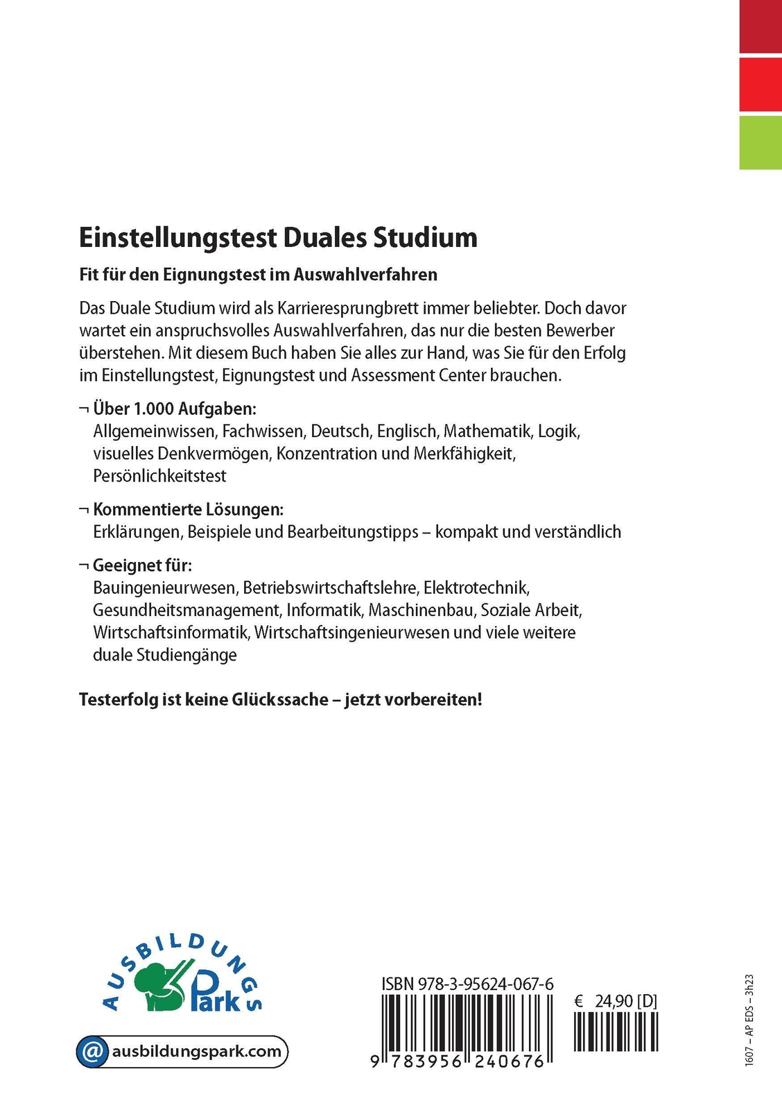 Thumbnail - Kurt Guth (u. A.) | Einstellungstest Duales Studium | Taschenbuch |