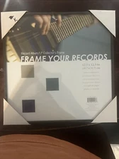 Frame Record Album LP Collector Display Favorite Cover 12.5 x 12.5 inch