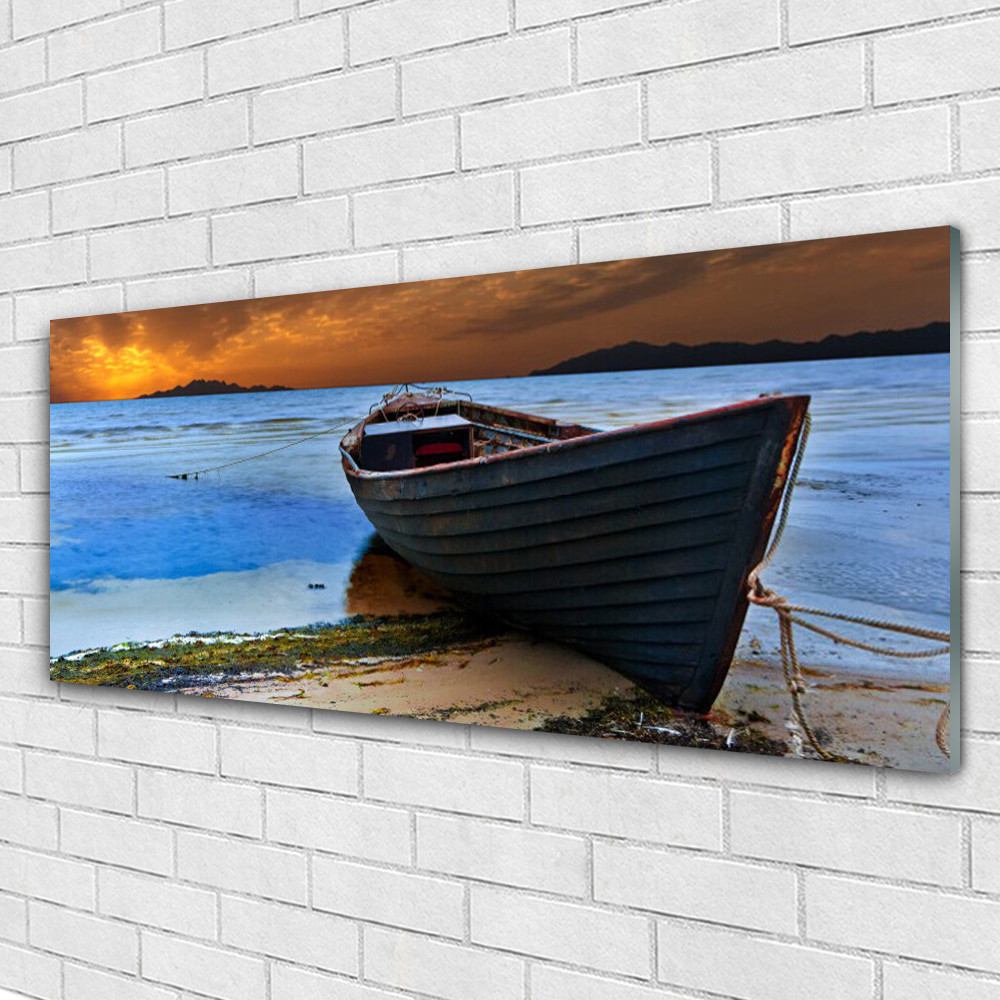 Paysage mer et plage tableau plexiglas pour créer une ambiance de vacances à la maison