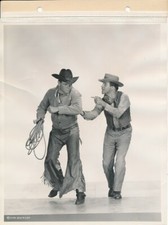 GLENN FORD JACK LEMMON Original Vintage 1957 THE COWBOY COBURN Key Book Photo