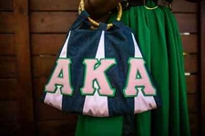 Alpha Kappa Alpha - Vintage Ethel Tote Bag - AKA Divine Nine