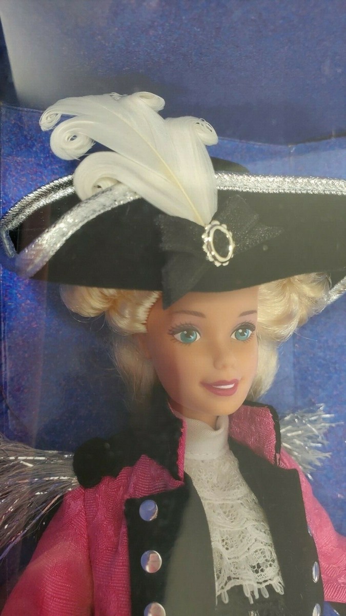 Vintage 1996 Mattel FAO Schwarz LE George Washington Barbie #17557 *NRFB