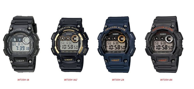 casio w 735