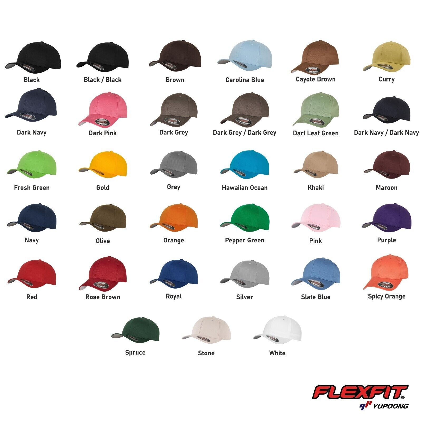Original FLEXFIT® Wooly Combed  Baseball Cap / Mütze / Kappe 4