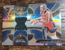 2024 Select WNBA Aaliyah Edwards Selective Swatches Patch Silver RC