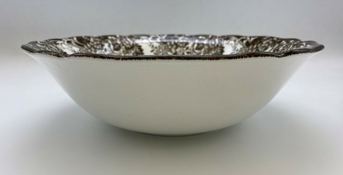 J&G Meakin Stratford Stage Brown Round Serving Bowl 8.5 Inch Royal Staffordshire - Picture 2 of 5