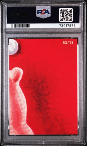 2021 GARBAGE PAIL KIDS SAPPHIRE 2 #163b RUBY Cube 03/10 PURPLE, PSA 9 -MINT, GPK - Bild 2 von 2