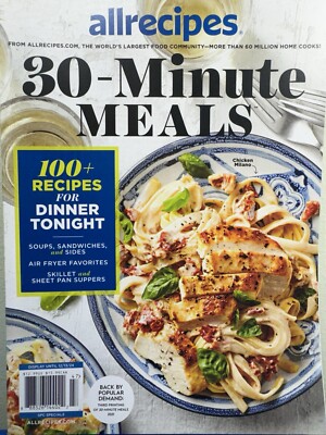 Allrecipes Magazine 30- Minute Meals Back By Popular Demand | eBay