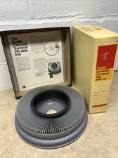 Kodak Carousel Transvue 140 Projector Slide Tray in Original Black Yellow Box