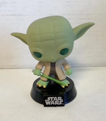 Funko-Pop! Star Wars #02 MASTER JEDI YODA W/LIGHTSABER Vinyl 4" Bobble-Head
