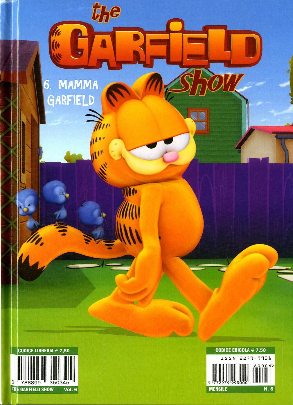 GARFIELD SHOW Cartonato N.6 - MAMMA GARFIELD