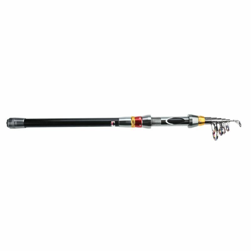 Amarine Made Telescopic Carbon Fiber Fishing Rod Kit Fishing Lure Rod