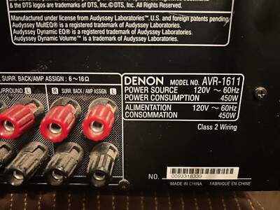 Denon AVR-1611 Surround Receiver NICE | eBay