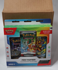 Pokemon First Partner Series 3 Illustration Collection Case - 6 Boxes