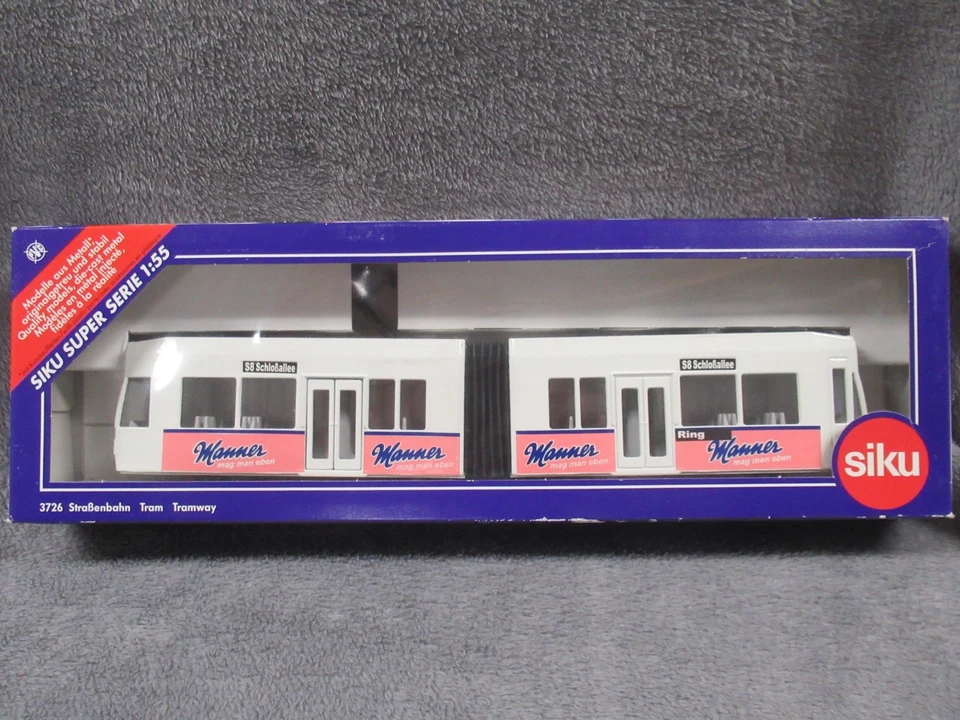 SIKU Super Series 1:55 Scale City Express Manner Mag Man Eden Tram 3726 - Image 2 of 2