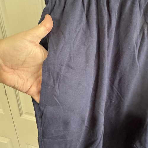 Pantalones Cortos Deportivos Champion Azul Marino Bolsillos Logo Para Hombre Talla 3XL NUEVOS - Imagen 3 de 6