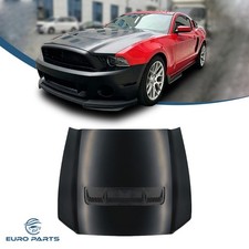 For 2010-2014 Ford Mustang Gt500 Style Hood Aluminum Front Hood Panel Cover