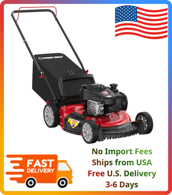 #ad Troy Bilt TB120B 21quot; Push Gas Lawn Mower 140cc Briggs Mulch Bag Side Discharge $212.65