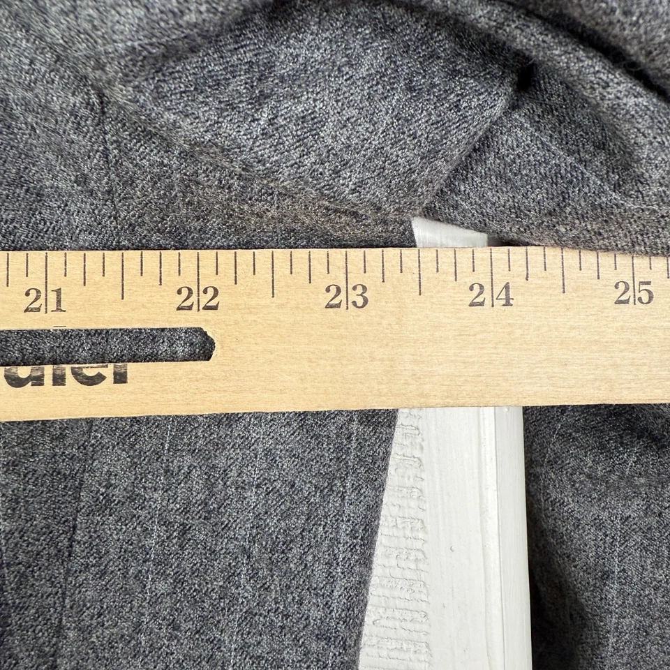 Louis Roth Suit Mens 44L Gray Pinstripe 2 Button Heavyweight Wool Canvas 38x31 - Image 3 of 4