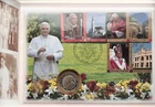 Vatican 2 Euro 2007 80th Birthday Pope Benedict XVI in Numis Letter - MGM