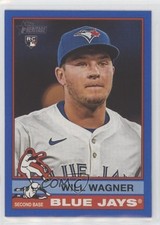 2025 Topps Heritage Dark Blue Border Will Wagner #35 0k26