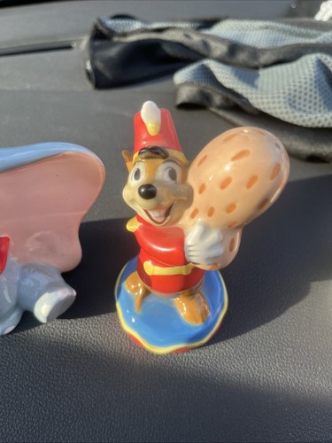 Vintage Disney World 90er Keramik Dumbo & Timothy Salz & Pfefferstreuer selten - Bild 5 von 10