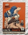 DEC 27 1959 NFL World Championship Memorial Stadium NY Giants vs Colts Program — photo 1