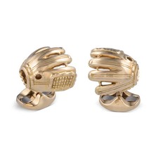 Deakin And Francis Cufflinks - 18ct Yellow Gold Baseball Glove Cufflinks