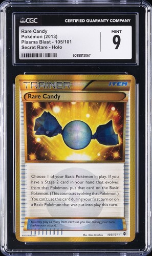 Rare Candy graded CGC 9 for sale on eBay