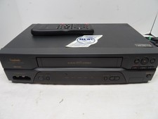Symphonic SL2860 4 Head Hi-Fi Video Cassette Recorder VHS with remote and box