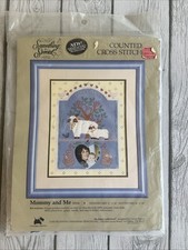 CANDAMAR DESIGNS mommy and me Counted Cross Stitch Kit 50334 NEW Made In USA