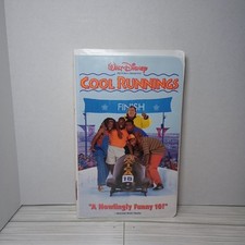 Cool Runnings VHS, 1994 VINTAGE clamshell case Walt Disney