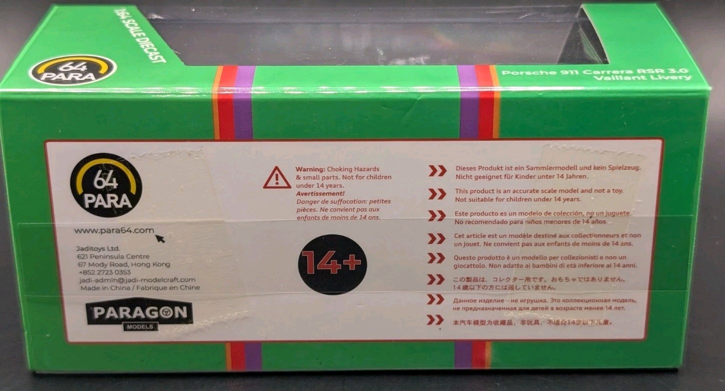 PARA64 - Porsche 911 Carrera RSR 3.0 1975 Vaillant (Green)