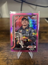 2025 Topps Chrome F1 Max Verstappen Grand Prix Winner Pink Refractor  /250 #99