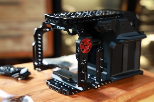 Camera Foundry CineBack V1 for Canon r5c w/ Tilta Canon r5c Cage & D-tap cable