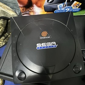 SEGA Dreamcast Sports Black Console HKT-3020 NTSC-U w/ Controller & Box
