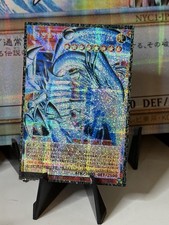 Yu-Gi-Oh! Juego de cartas coleccionables Blue-Eyes White Dragon personalizado Grand Master raro sobre marco